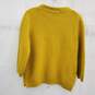 Boden Yellow Knit Puller Sweater Women's Size Large image number 2