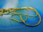 14K Yellow Gold C-Link Chain Anklet 1.4g image number 3