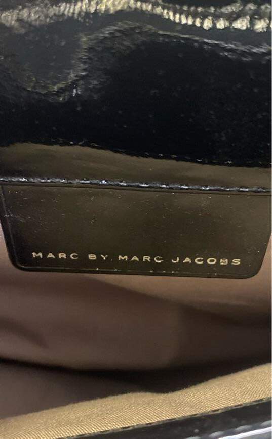 Marc by Marc Jacobs Patent Leather Satchel Black image number 5