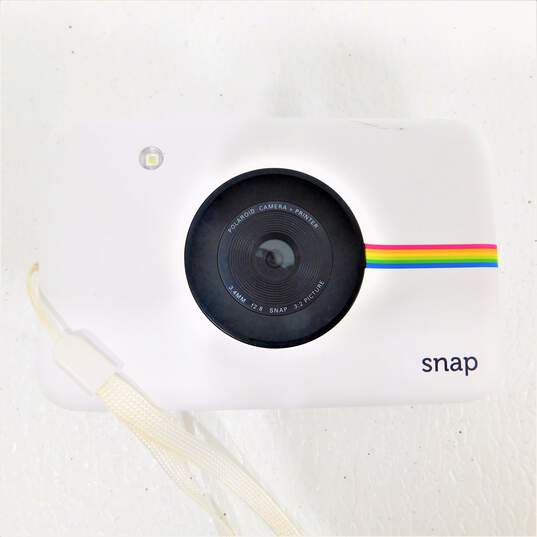 Polaroid Snap Blue & White Digital Zink Instant Film Cameras POLSP01 image number 4