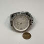 Designer Fossil Silver-Tone Round Dial Chain Strap Analog Wristwatch image number 2