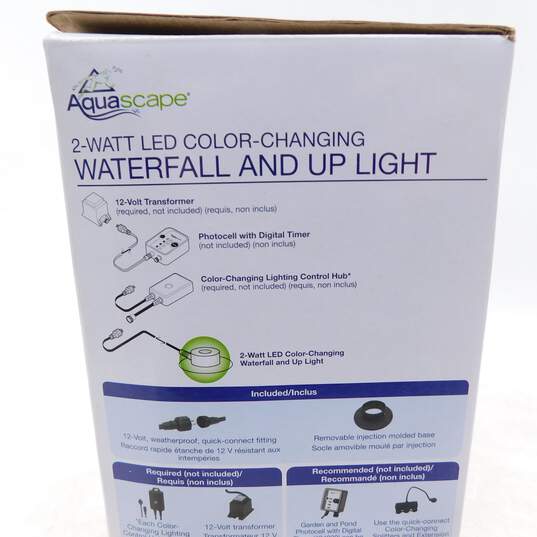 Aquascape 2-Watt LED Color Changing Pond Waterfall and Up Light IOB image number 2