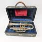 VNTG Dyer's Brand Professional Model B Flat Cornet w/ Case and Accessories (Parts and Repair) image number 1