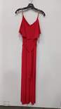Michael Kors Gold Chain Shoulder Strap Maxi Dress Women's Size L image number 1