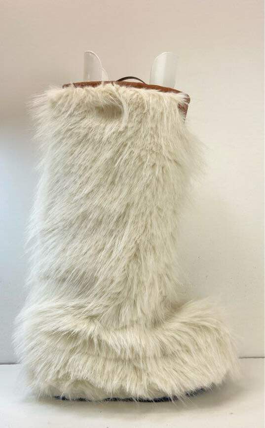 Free People Apres All Day Boots White Size 8 B image number 1