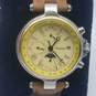 Men's Stauer Moon Phase Automatic Stainless Steel Watch image number 1