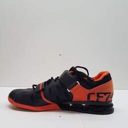 Reebok CrossFit Lifter 2.0 Black Orange Athletic Sneaker sz 10 alternative image