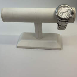 Designer Michael Kors MK-5719 Silver-Tone Stainless Steel Analog Wristwatch