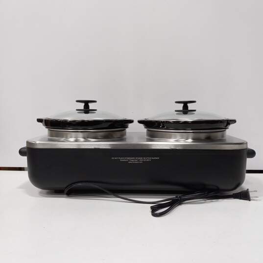 Crock Pot Duo- Two 2.5 Quart Cook & Serve Slow Cooker IOB image number 3