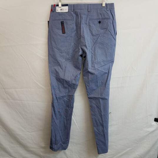 Tommy Hilfiger men's blue suit pants 33 x 32 nwt image number 2