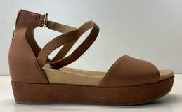 Giani Bernini Tan Platform Sandal Women 9