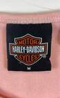 Harley-Davidson Pink Graphic T-shirt - Size Medium image number 6