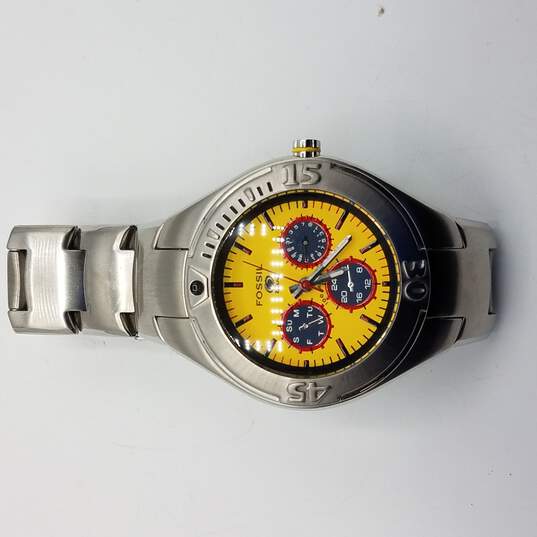 Buy the Fossil Blue Watch | GoodwillFinds