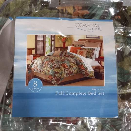 Coastal Life Key West 8 Piece Full Bed Set image number 2