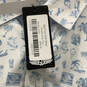 NWT Mens Blue Short Sleeve Spread Collar Quarter Button Polo Shirt Size 2X image number 4