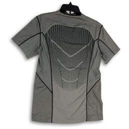 Mens Gray Short Sleeve Crew Neck Activewear Pullover T-Shirt Size Medium alternative image