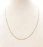 10K Gold Twisted Rope Chain Necklace 3.7g image number 2