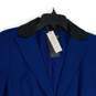 NWT 7th Avenue Design Studio NY&C Womens Blue Two Button Blazer Size 6 image number 3