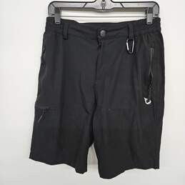 Black Baleaf Cargo Shorts