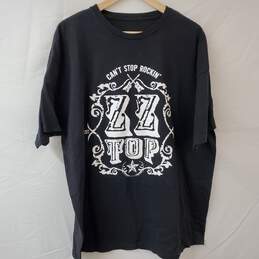 ZZ Top 2013 Concert Tour Black T-Shirt Men's XXL