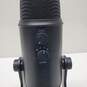 Blue Brand Microphone in Stand for Podcasting/Radio/Streaming image number 3