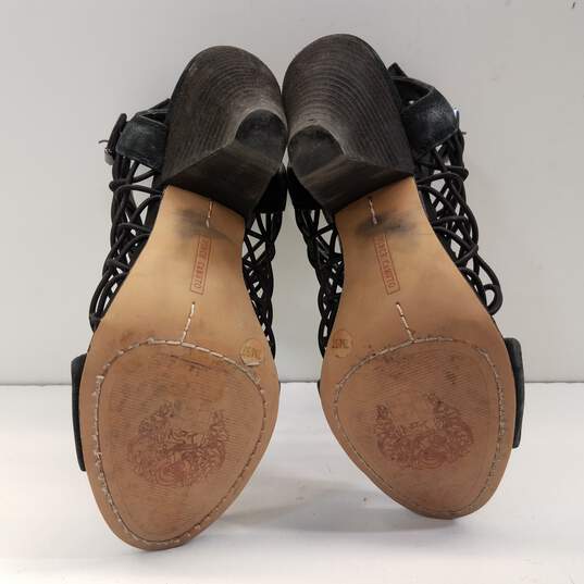 Vince Camuto 'Evel' Black Caged Heeled Sandals Women's Size 7M image number 5