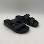 Birkenstock Womens Arizona Essentials Black Open Toe Slip-On Slide Sandals Sz 41 image number 2