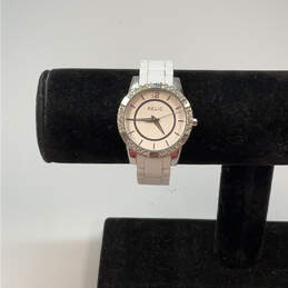 Designer Relic Silver-Tone Stainless Steel Round Dial Analog Wristwatch