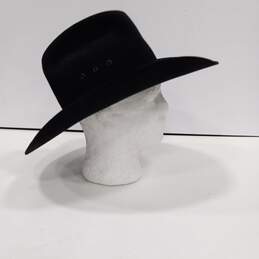 Resistol Black 4x Beaver Cowboy Hat Size 7 1/8