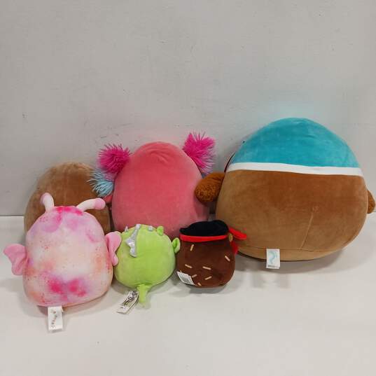 Bundle of Six Assorted Squishmallows Plush Toys image number 2