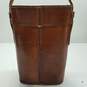 Unbranded Leather Double Wine Carrier Bag image number 2