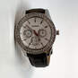Designer Fossil ES2995 Brown Leather Belt Stainless Steel Analog Wristwatch image number 1