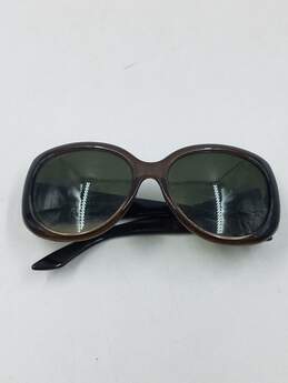 Salvatore Ferragamo Brown Oversized Sunglasses