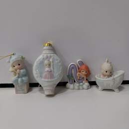 5PC Precious Moments Assorted Porcelain Figurines & Ornaments alternative image