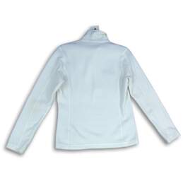 Patagonia Womens White Fleece Mock Neck 1/4 Zip Long Sleeve Jacket Size S alternative image