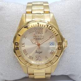 Invicta Swiss 14397 38mm WR 200M Angel Gold Metal Dial Lady's Date Watch 104.0g alternative image