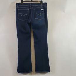 WHBM Women Blue Jeans Sz 12 Short alternative image