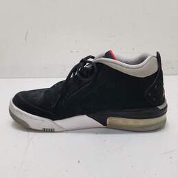 Air Jordan Black Athletic Black Leather Shoes Size 10 alternative image