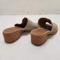 Frye Cindy Grey Suede Heeled Mule Sandals Women's Size 6M image number 4