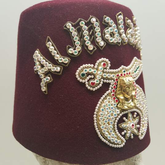 Lafasco Almalaikah Fez Hat 7 1/8 With Case image number 10