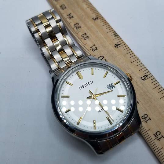 Men's Seiko 100m WR, 39mm Case Stainless Steel Watch image number 2