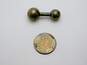 Tiffany & Co 925 Single Ball Barbell Cufflink 6.7g image number 4