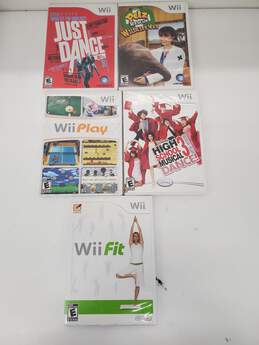 Nintendo Wii Console+ 5 Games Untested alternative image
