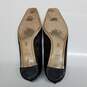 AUTHENTICATED Louis Vuitton Black Patent Leather Flats Size 37 image number 4