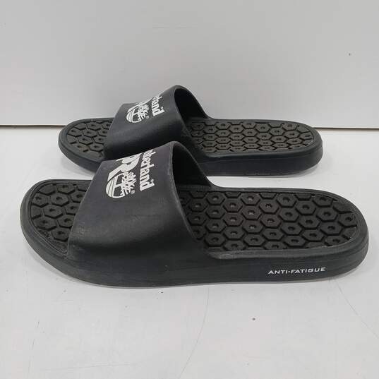 Timberland Men's Black/White Pro Sandals size 6M image number 1