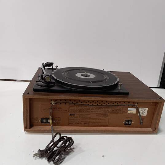 MONTGOMARY Ward Vinyl Record & Cassette Player image number 6
