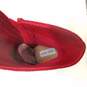 Steve Madden Wagner Red Suede Boots Size 8.5 image number 8