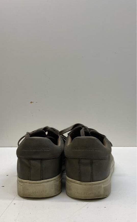 AllSaints Grey Sneaker Casual Shoe Men 11 image number 4