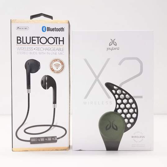 Bundle of 2 Assorted Wireless Earbuds image number 1