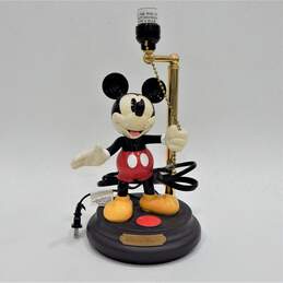 Non-working VTG Disney Table Lamp Animated Talking with Light and Sound